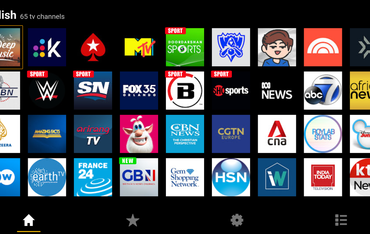 Imagen de TV global